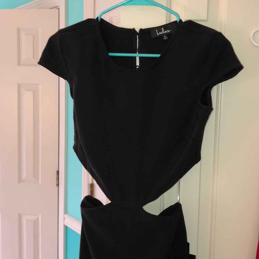Black long formal dress